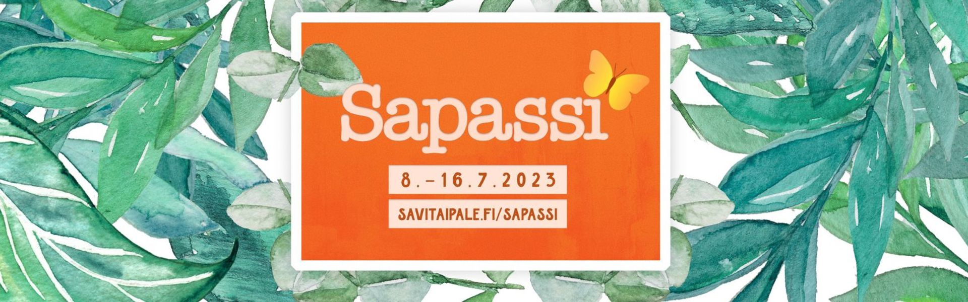 Sapassi-viikon logo päivämäärillä.