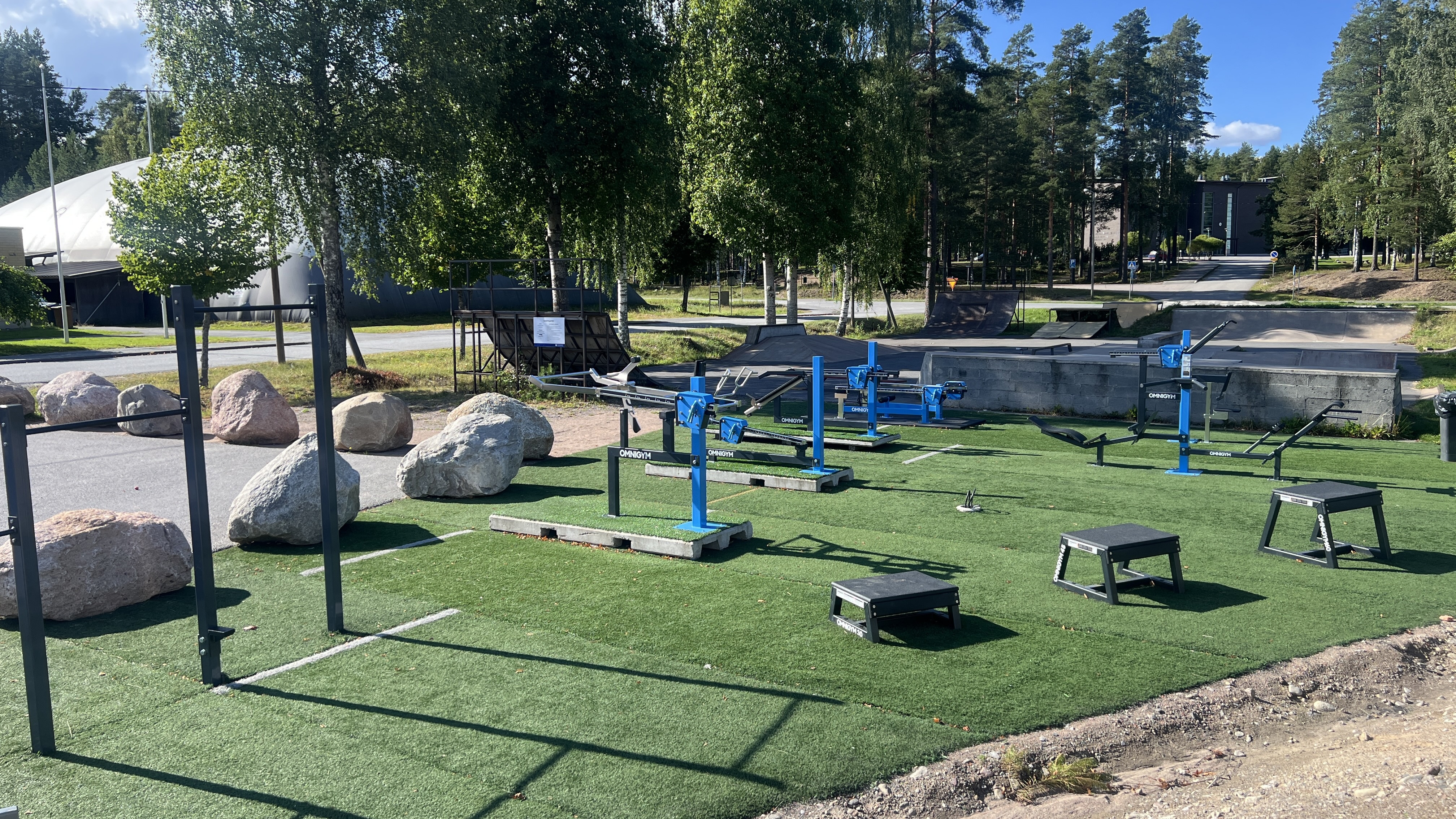 Ulkokuntosali